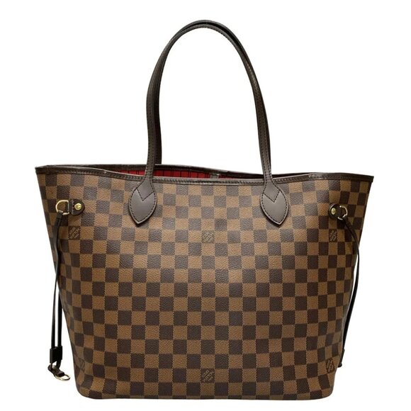 Auth LOUIS VUITTON Neverfull MM Ebene Damier Tote Bag - Picture 2 of 14